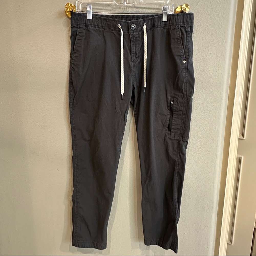 Vuori Women’s Ripstop Pant XL Charcoal Gray Elastic Waist Jogger - Picture 3 of 8